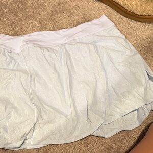 Aerie Light Blue Skater Skirt